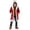 1-336Red1034, variant on CAIVO Winter Festival Cardigan Boys Long Hooded Coat Warm Open Front Mid Length Pockets Long Sleeve Winter Outerwear Kids Warm Lined Overcoat
