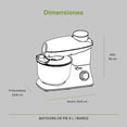 thumbnail image 3 of Batidora de Pedestal Avera BAM02 con Agarradera Capacidad de Bowl de 6 Litros, 3 of 7