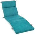 thumbnail image 1 of Cojín para chaise lounge Blazing Needles, color azul aguamarina (paquete de 1), 1 of 2