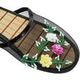 thumbnail image 2 of Breathable Mesh Slippers for Women - Lightweight Flat Indoor House Shoes | Comfortable for Home, and Lounge, 2 of 7