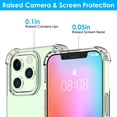 thumbnail image 6 of Shockproof Clear Phone Case Soft TPU Transparent Phone Cover Anti-Shock Ultra-Thin Phone Case Cover, 6 of 10