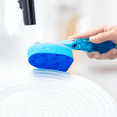 thumbnail image 4 of Scotch-Brite Scrub Dots Non-Scratch Dishwand: 1 dishwand (Blue) [4-pack], 4 of 5