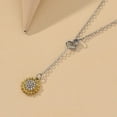 thumbnail image 5 of SPRING PARK Fashion Women Sunflower Clavicle Necklace Pendant Charm Choker Chain Jewelry, 5 of 6