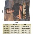 thumbnail image 3 of Blanket Jeff Host Probst Throw Flannel Blankets Warm Soft Cozy Fuzzy Blanket for Bed Sofa Couch Camping Travel Gift Blankets for All Seasons 50"x40", 3 of 6