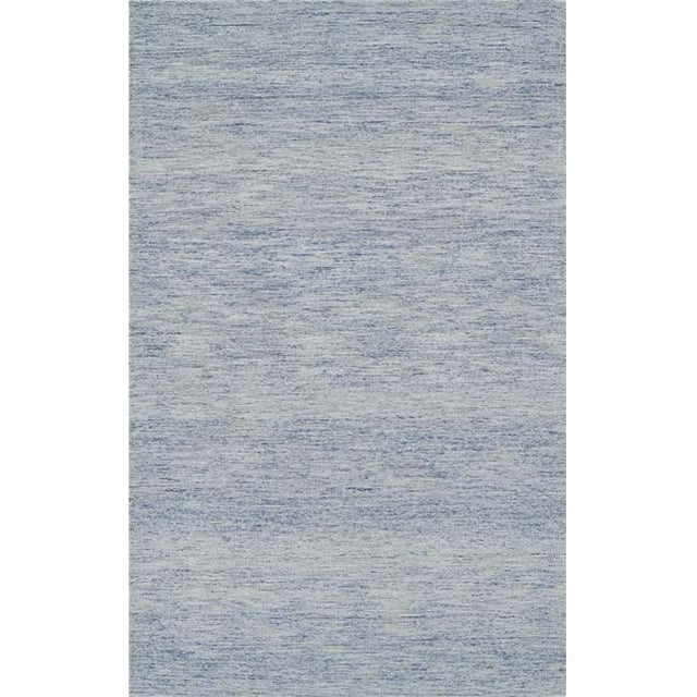 Momeni JAMESJAM-1LBL2380 2 ft. 3 in. x 8 ft. James Hand Tufted Runner Rug, Light Blue