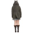 thumbnail image 2 of Women's Plus Size Cozy Wolf Costume, 2 of 2
