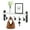 White, variant on Sorbus White Wall Mount Coat Rack with Shelf and 5 Heavy-Duty Hooks, 15.75"