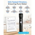 thumbnail image 3 of Waterdrop 15UA Under Sink Water Filter System, 16K Gallons Ultra High Capacity Main Faucet Under Counter Water Filtration System, Removes 99% Lead, 3 of 9