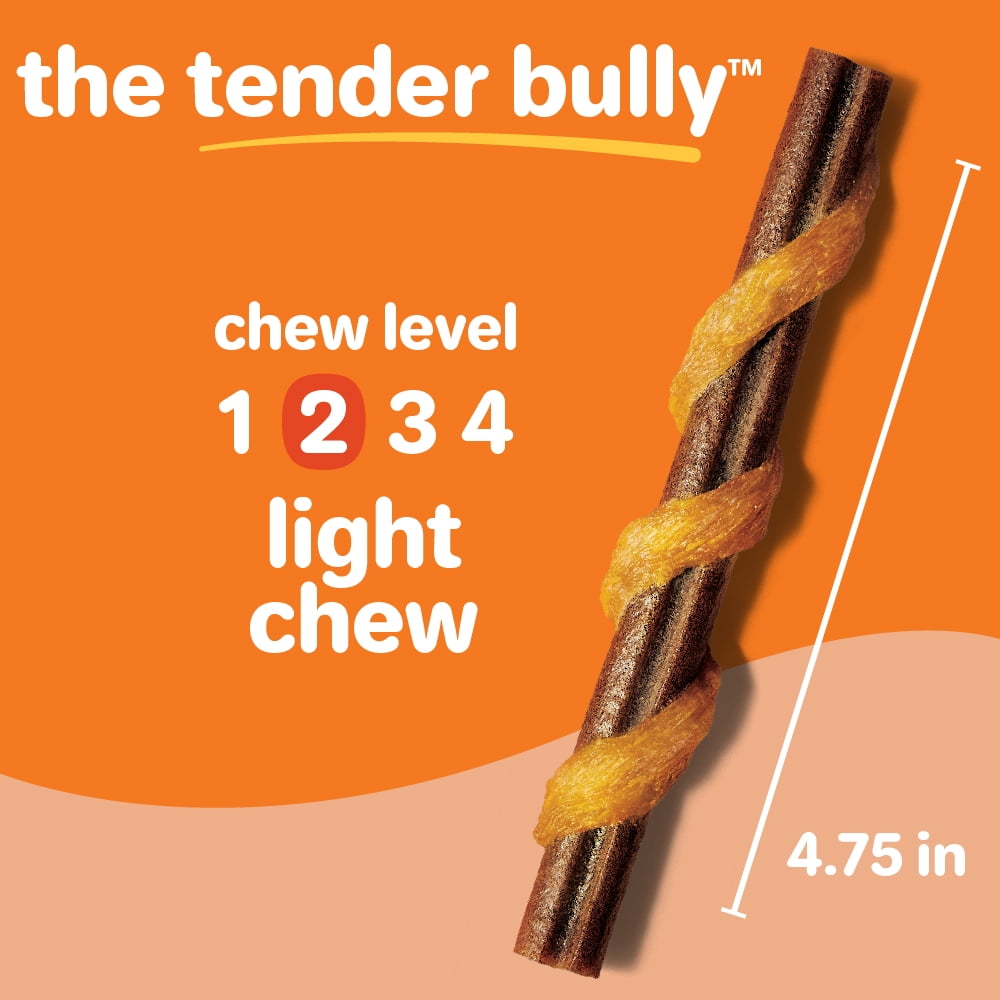 Hartz Oinkies Chickentastic Tender Bullies Dog Treats with Real Chicken, 9.5 oz (20 Count)