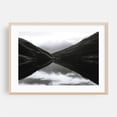 thumbnail image 2 of Silent Reflections - Switzerland Photography Black and White Landscape Nature Mountain Scenic Minimalist Wilderness Unframed Wall Art Print 5 x 7 inches, 2 of 7
