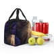 thumbnail image 5 of Easygdp Purple Flower Lazy Cat Bolsa Térmica Premium - Tela Oxford Impermeable, Gran Capacidad, Bolsillo Frontal, Unisex para Trabajo, Escuela, Actividades al Aire Libre y Picnics, 5 of 8