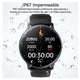 thumbnail image 4 of Wünd Reloj Inteligente Mujeres Hombre Deportivo Llamada Bluetooth Color de la correa Negro, 4 of 5