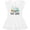 AA-White, variant on Inktastic Future Scientist with Beakers, Test Tubes and Formulas Girls Toddler Dress