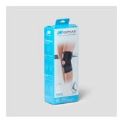 DonJoy Advantage Stabilizing Hinged Knee Wrap Large/Extra Large with Removable Aluminum Hinges and Adjustable Straps for sprains, strains, and mild arthritis (Black)