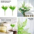 thumbnail image 4 of Efavormart 2 Bushes | 19" Artificial Green Asparagus Fern Leaf Spray Indoor Faux Plant Decor Wedding Bouquets, 4 of 10