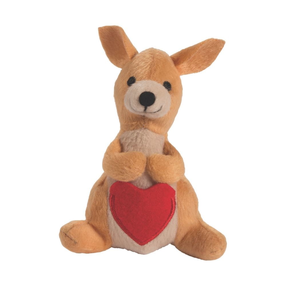 Valentine Kangaroo Plush Party Favors 12 Pieces