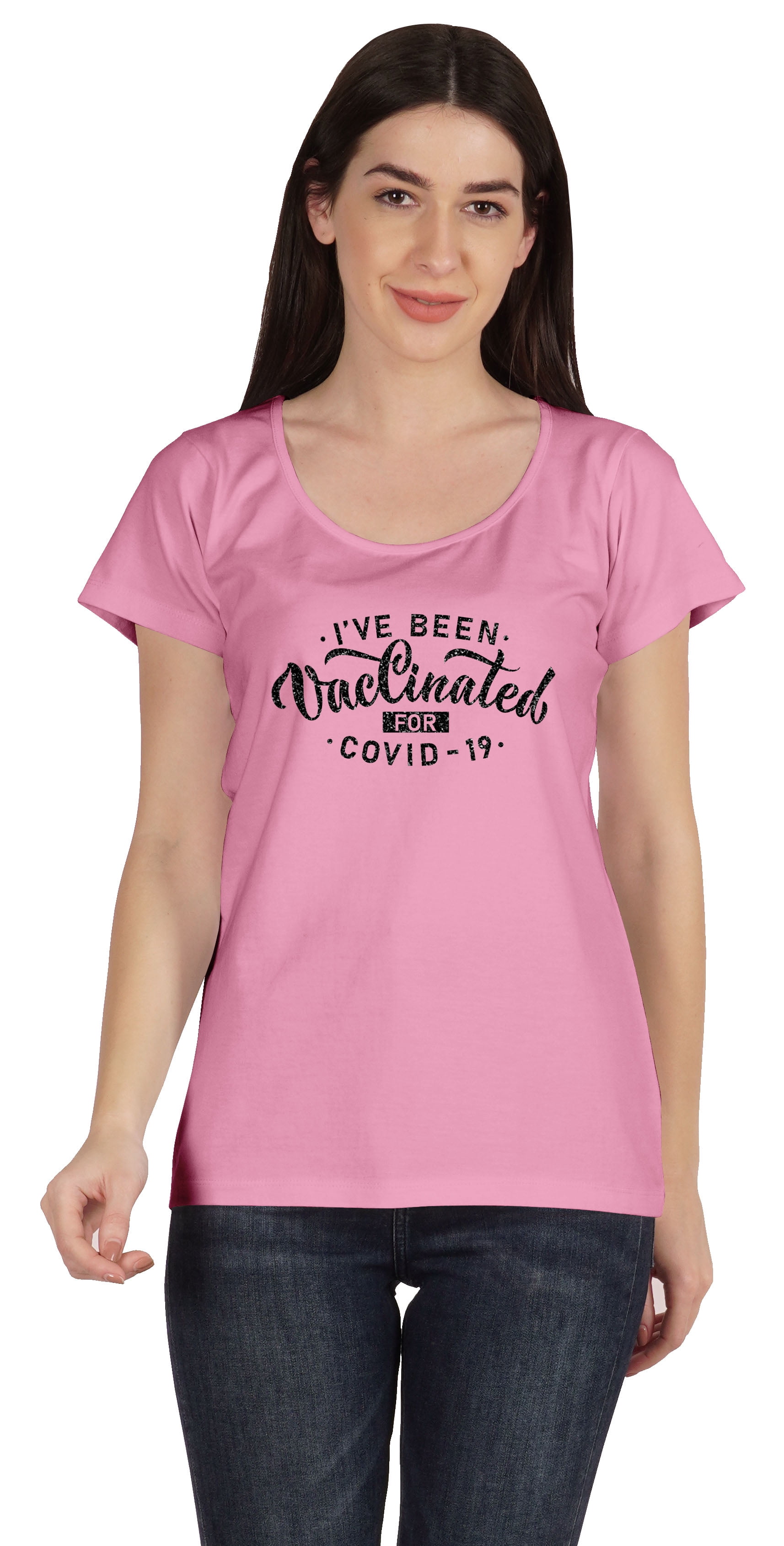 Inkmeso I've Been Vaccinated For Pro-Vaccine T-shirt Tops For Womens -  Walmart.com