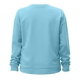 thumbnail image 4 of Ounisa Women's Baseball Crew Neck Solid Color Long Sleeve Maternity T-Shirt Top Pregnancy Shirt, 4 of 6