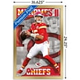 thumbnail image 3 of NFL Kansas City Chiefs - Patrick Mahomes II 22 Wall Poster, 14.725" x 22.375" Framed, 3 of 6