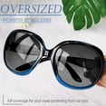 thumbnail image 3 of Gafas de sol Joopin Polarized Blue Oversized para mujer, 3 of 6