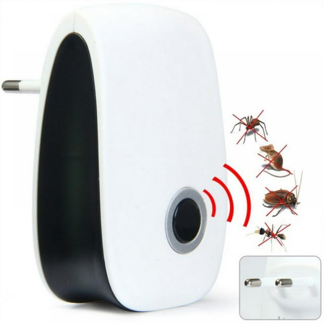 Pest Repellent Control, Plug in Indoor Repeller for Flea Rats Roaches Mosquito Cockroaches Fruit