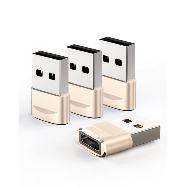 Adaptador USB a USB-C 4 unidades JingLeXin