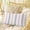 Pink, variant on Grey Striped Queen Size Pillow Cover, Pillowcase Protectors with Zipper, Breathable Decorative Throw Pillow Case Cover, Minimalist Farmhouse Stripe Pillow Shams for Couch Sofa 20x30Inch