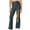 Black Halloween, variant on DSNIMO Mushroom Butterfly Girls Athletic Leggings Kids Dance Running Yoga Pants Workout Active Dance Tights with Pockets Flare Leg Yoga Work Pants for Kids Cute High Waisted Flared 7-8