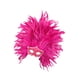 thumbnail image 4 of Tocado de plumas, accesorio de disfraz para carnaval, espectáculos escénicos Rosa, 4 of 9