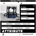 thumbnail image 2 of Clear Bag Mochila Transparente See Through Backpack Clear Stadium Approved, Extra Large Transparent Bookbag for Men, Heavy Duty Waterproof Backpack, Clear Bag for Work and Daily Use, 2 of 2