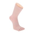 thumbnail image 2 of Unique Bargains  1 Pair Five Toe Socks Comfortable Warmth Socks for Women Pink, 2 of 6