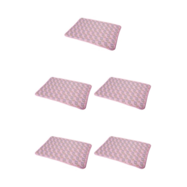Billuyoard Esterilla de hielo para mascotas, lavable, reutilizable, Rectangular, para el hogar, animales pequeños, mascotas, almohadilla de Type2 NO2