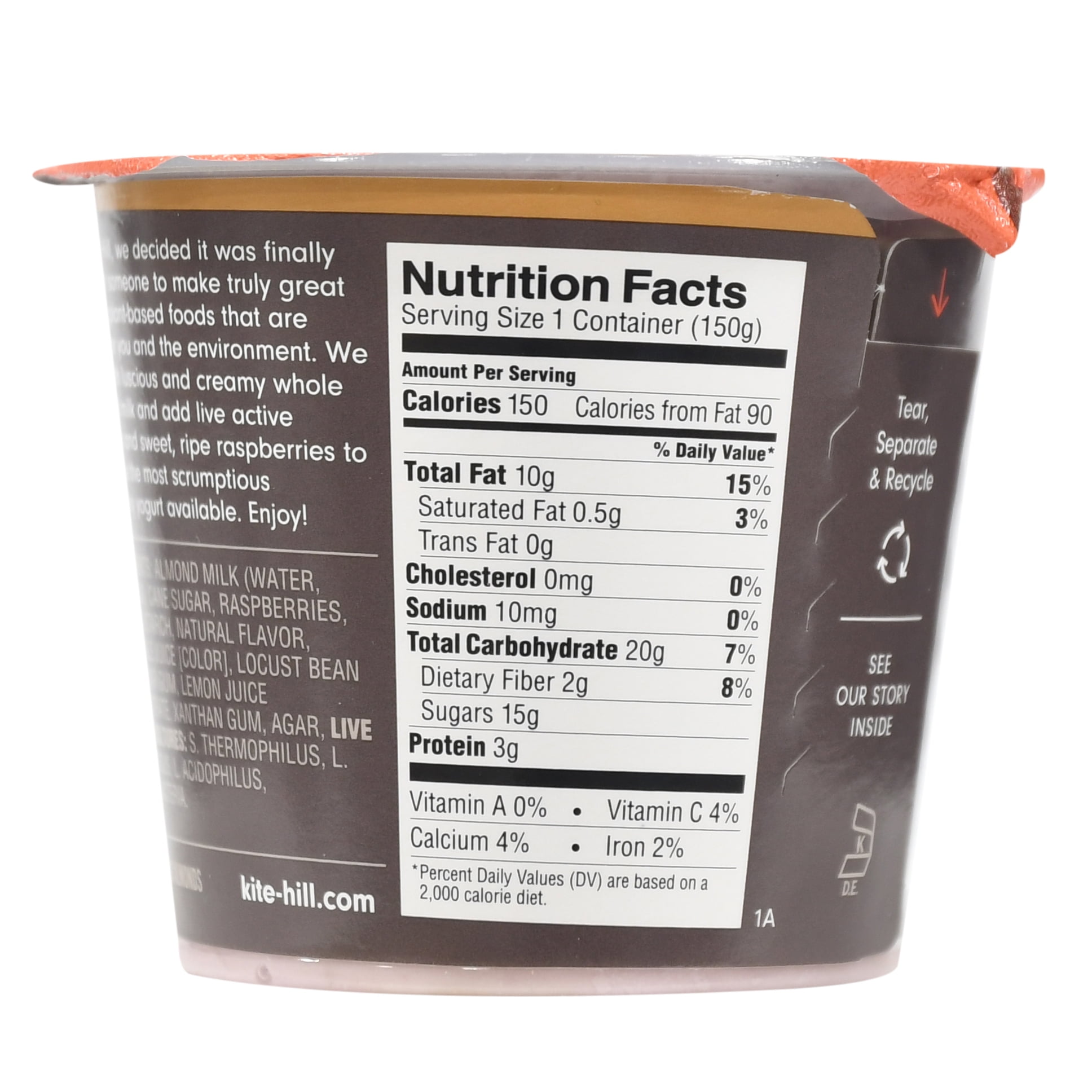 Kite Hill Yogurt Nutrition Facts Runners High Nutrition