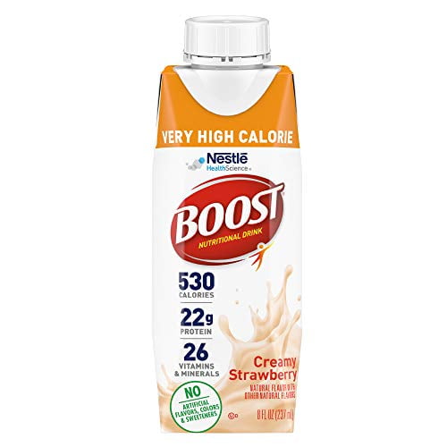 boost drink very high calorie