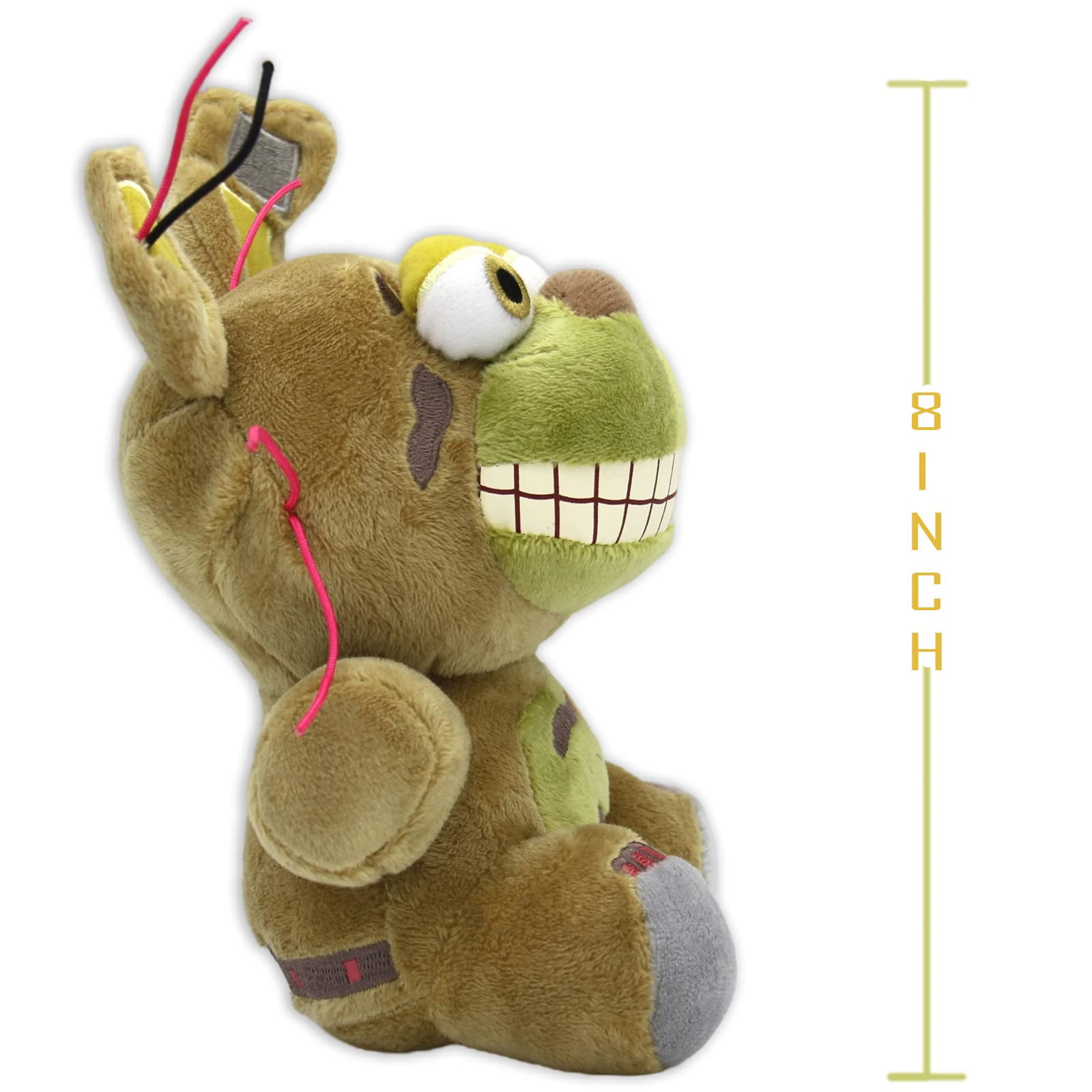 8 Inch FNAF Springtrap Plush | Horror Game Stuffed Animal Doll Kids Collectible Gift