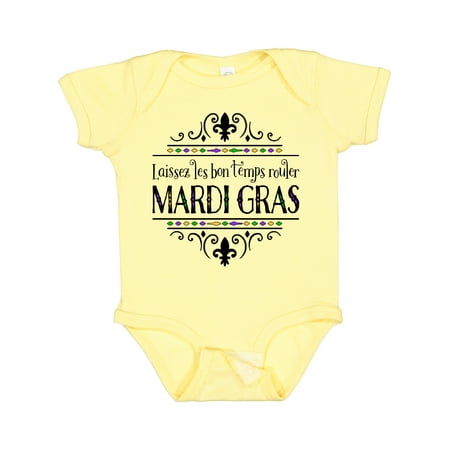 

Inktastic Laissez Les Bon Temps Rouler Mardi Gras Gift Baby Boy or Baby Girl Bodysuit