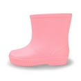 thumbnail image 4 of REDARER Toddler Rain Boots for Girls & Boys - Lightweight Waterproof Rubber Shoes, Adorable Solid Color for Outdoor Play, Comfortable Kids Boots - Rain Boots Kids,Color:1 Pink Size:3.5-4 Years, 4 of 6