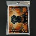 thumbnail image 3 of Black Labrador Retriever Fall Greeting Cards and Envelopes Pack of 8 7 in x 5 in, 3 of 3