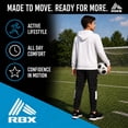 thumbnail image 7 of RBX Boys Jogger Set - 2 Piece Athletic Thermal Hoodie and Jogger Sweatpants for Boys (8-12), 7 of 7