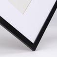 thumbnail image 6 of 11x17 Picture Frame Set of 4, Matted 8x12 Pictures with Mats, 11 x 17 Poster without Mat for Wall Hanging Display, Black, 6 of 7