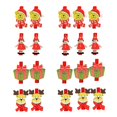 thumbnail image 1 of 20 Navidad árbol de Navidad tarjetas clips Clips de madera sostenedor suspensión Decoración Macarena Clavijas de madera, 1 of 8