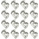 thumbnail image 1 of 1 CAJA DE 60 UNIDADES DE AMORTIGUADORES DE PLATA CON FORMA DE PIES, AMOR A GRANEL, AMOR A GRANEL DE PLATA TIBIA, AMOR A GRANEL DE AMOR A GRANEL CON FORMA DE PIES, AMOR A GRANEL DE PRIMER PASO, 1 of 6