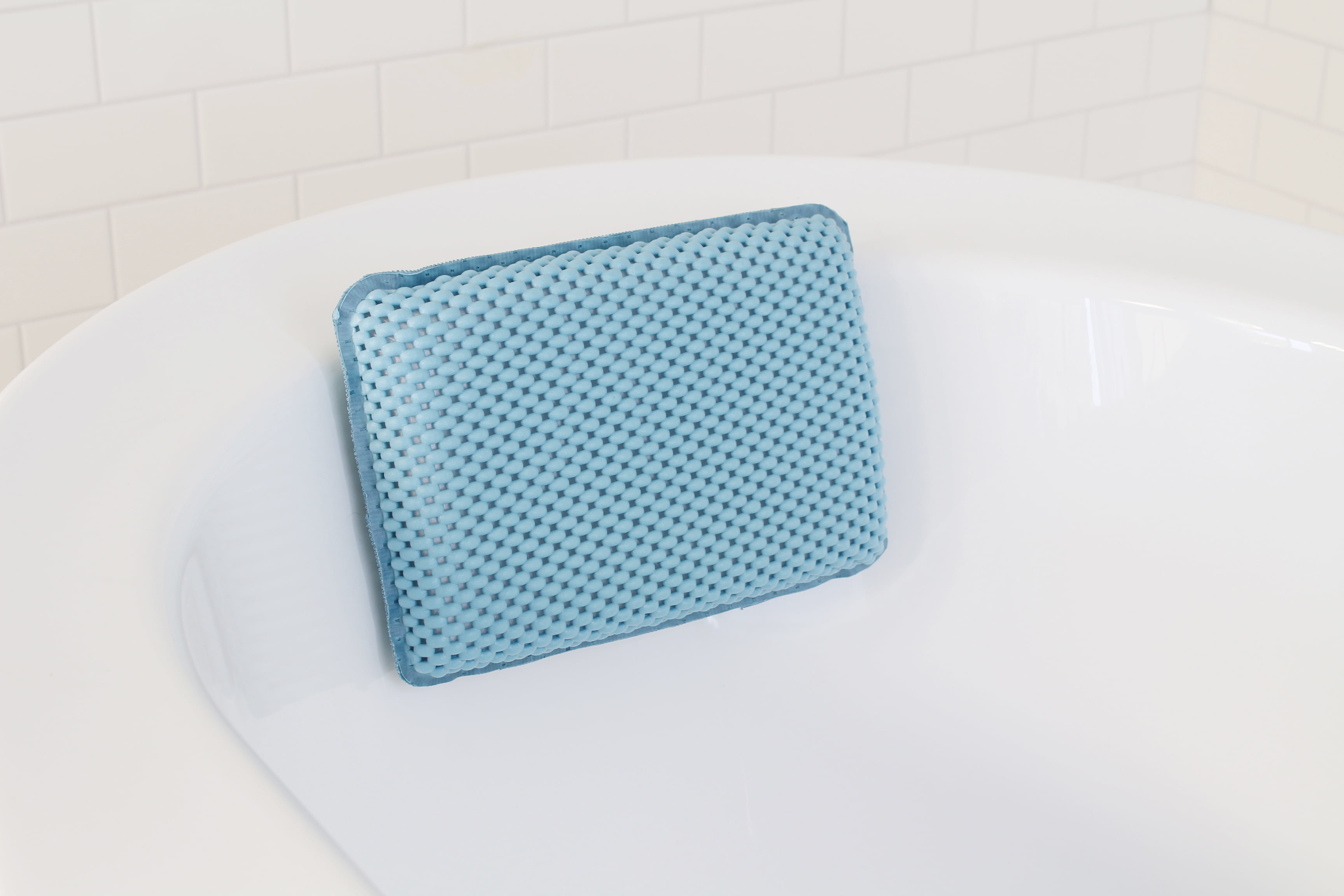 Splash Home Softee Non Slip Bath Pillow Luxurious Cushion Spa for