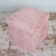 thumbnail image 5 of Taburete de almacenamiento de muebles de terciopelo plegable con caja de almacenamiento otomana rosa Sincero Hogar, 5 of 5