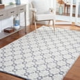thumbnail image 2 of SAFAVIEH Martha Stewart Vermont Floral Area Rug, Ivory/Navy, 8' x 10', 2 of 8