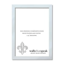 17x34 white Picture Frame for Puzzles Posters Photos or Artwork