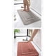 thumbnail image 3 of Xiao Hua Juego de tres piezas de inodoro de estilo europeo, juego de tres piezas de almohadillas para inodoro, alfombrilla de baño absorbente, limpia y reutilizable para ducha (gris), 3 of 5