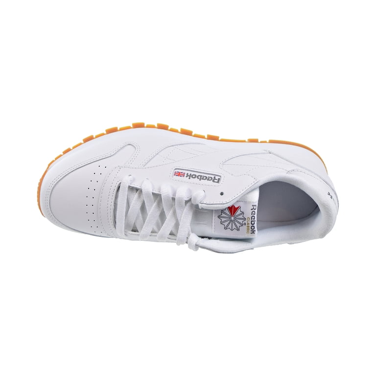 Boys Reebok CLASSIC LEATHER Shoe Size: 5 White - Gum Fashion  display picture 1