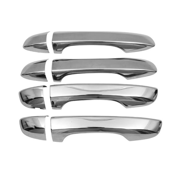 2018-2024 VW Tiguan Car Door Handle Cover Protector Stainless Steel Chrome 8 Pcs