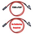 thumbnail image 3 of Warmstor-Cable De Alimentación De Escritorio Para Pc, Sw, 2 Pines, Botón De Encendido/Apagado, Atx, Interruptor De Ordenador, 50Cm, Paquete De 3, 2 Pines, 3 of 5